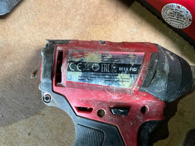 Milwaukee gereedschappen (4x) - afbeelding 2 van  12