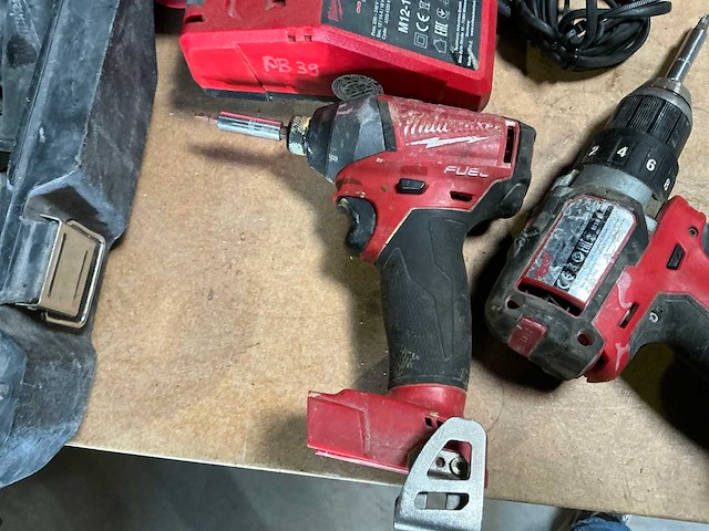 Milwaukee gereedschappen (4x) - afbeelding 12 van  12