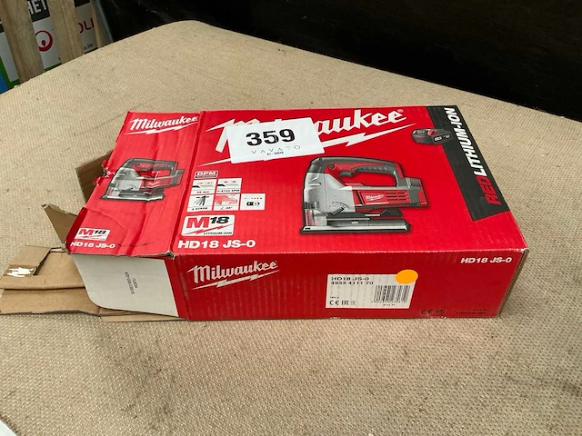 Milwaukee hd18 js decoupeerzaag - afbeelding 3 van  4