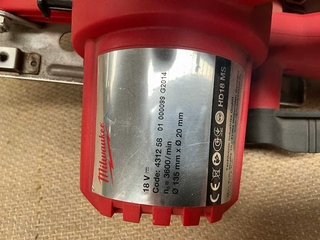 Milwaukee hd18 js / hd18 ms decoupeerzaag en cirkelzaag - afbeelding 5 van  7