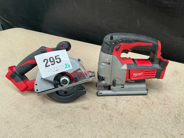 Milwaukee hd18 js / hd18 ms decoupeerzaag en cirkelzaag - afbeelding 1 van  7