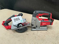 Milwaukee hd18 js / hd18 ms decoupeerzaag en cirkelzaag