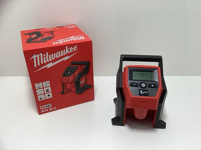 Milwaukee m12 bi-0 accu bandenpomp / inflator - afbeelding 2 van  8
