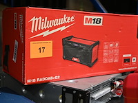 Milwaukee m18 accu werfradio