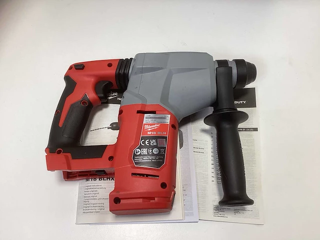 Milwaukee m18 blh-0 accu combihamer sds-plus - afbeelding 4 van  9
