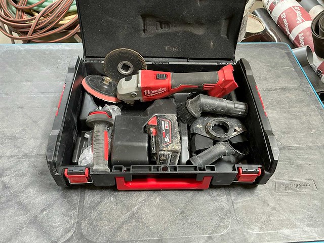 Milwaukee m18 blsag125x haakse slijpmachine - afbeelding 1 van  5