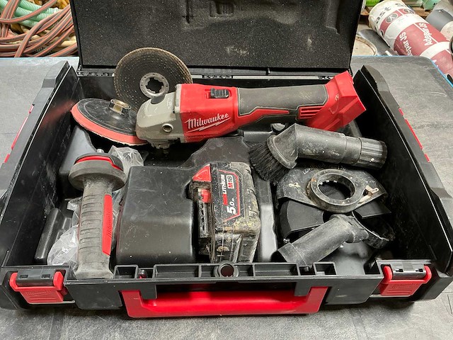 Milwaukee m18 blsag125x haakse slijpmachine - afbeelding 2 van  5