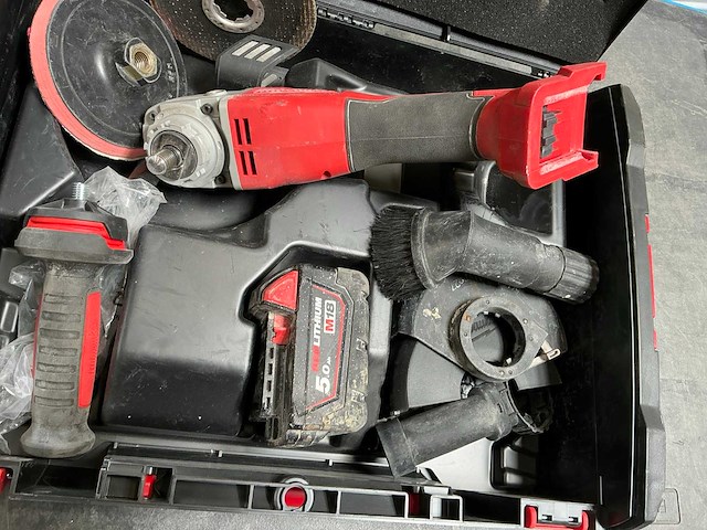 Milwaukee m18 blsag125x haakse slijpmachine - afbeelding 3 van  5