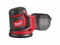 Milwaukee m18 bos125-0 18v li-ion accu excentrische schuurmachine body - 125mm - afbeelding 5 van  5