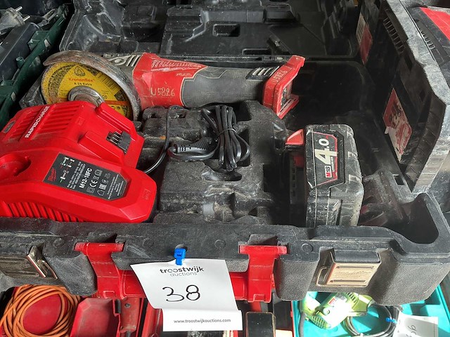 Milwaukee m18 cag 125x haakse slijpmachine - afbeelding 1 van  2