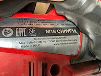 Milwaukee m18 chiwf12 slagmoersleutel - afbeelding 6 van  6