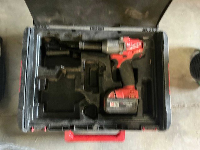 Milwaukee m18 cpt accu schroefmachine (2x) - afbeelding 2 van  3