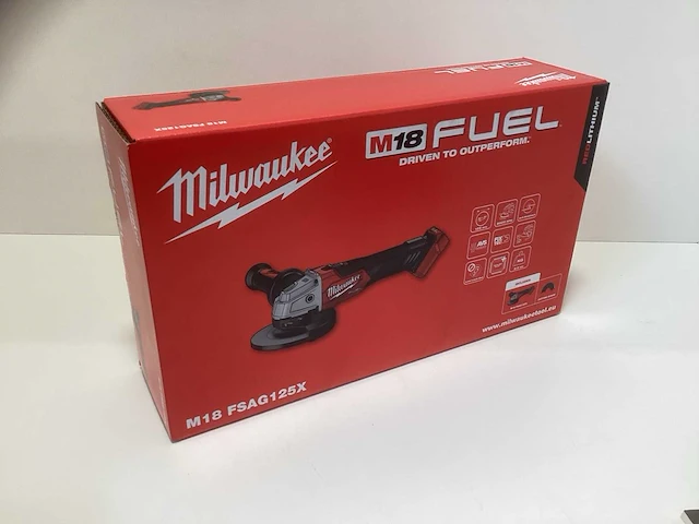 Milwaukee m18 fsag125x-0 haakse slijper 125mm 18v - afbeelding 5 van  7