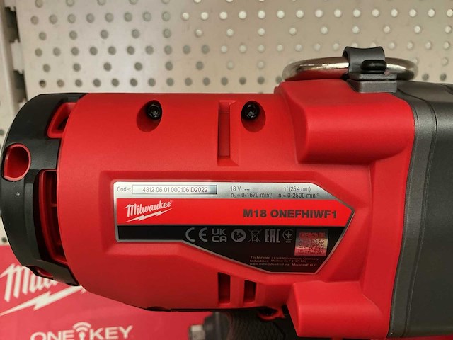 Milwaukee m18 onefhiw1 pneumatische slagmoersleutel - afbeelding 2 van  4