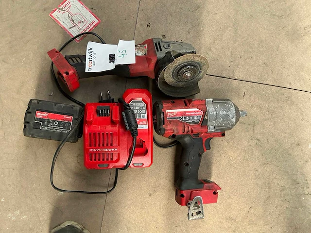 Milwaukee m18 onefhiwf12 accu slagmoersleutel - afbeelding 1 van  4