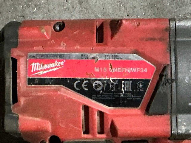 Milwaukee m18 onefhiwf34 slagmoersleutel - afbeelding 3 van  3