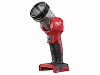 Milwaukee m18 t-led 18v li-ion accu werklamp - 120lm