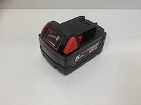 Milwaukee m18b5 18v-5ah accu - afbeelding 1 van  4
