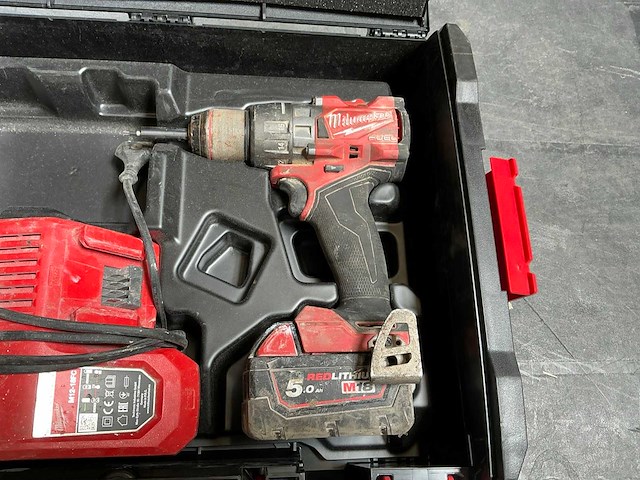 Milwaukee m18fdd3 schroefboormachine - afbeelding 2 van  5