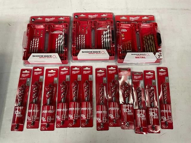 Milwaukee mix kavel boren en borensets - afbeelding 7 van  7