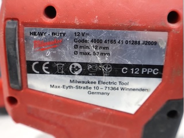 Milwaukee pijpsnijder - afbeelding 3 van  4