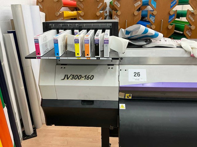 Mimaki jv300-160 inktjetprinter - afbeelding 3 van  7