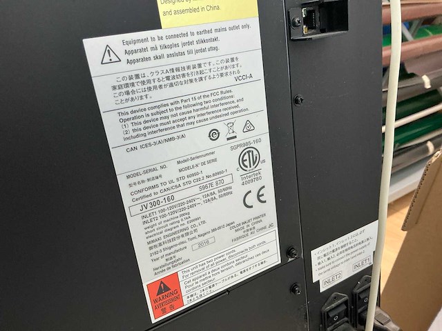 Mimaki jv300-160 inktjetprinter - afbeelding 7 van  7