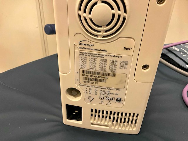 Mindray datascope duo bloeddruk/hartslagmeter - afbeelding 3 van  4