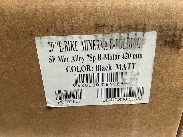 Minerva e-folding 20” elektrische fatbike ongebruikt (5x) - afbeelding 7 van  9