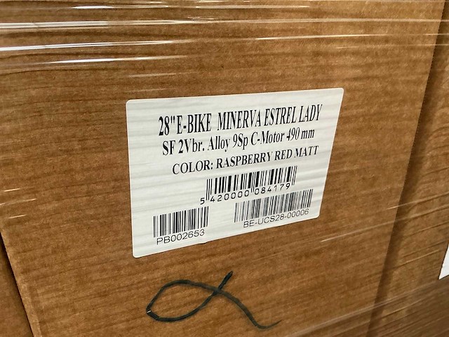 Minerva estrel lady 28” elektrische fiets ongebruikt (4x) - afbeelding 7 van  8