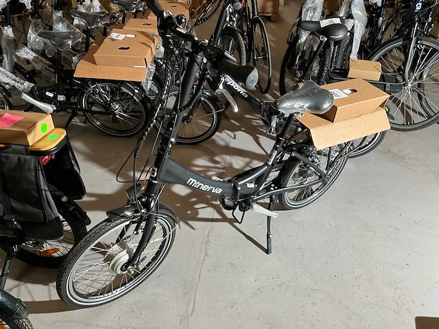 Minerva fold elektrische vouwfiets ongebruikt (3x) - afbeelding 1 van  4