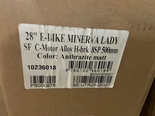 Minerva volos lady 28" elektrische fiets (2x) - afbeelding 6 van  9
