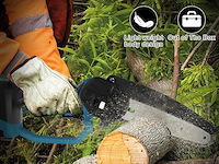 Mini accu kettingzaag voor bosch 18v - afbeelding 3 van  6