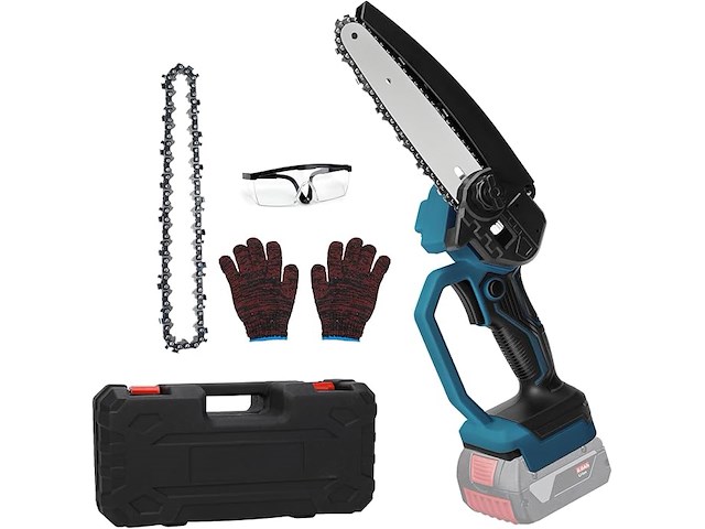 Mini accu kettingzaag voor bosch 18v - afbeelding 1 van  6