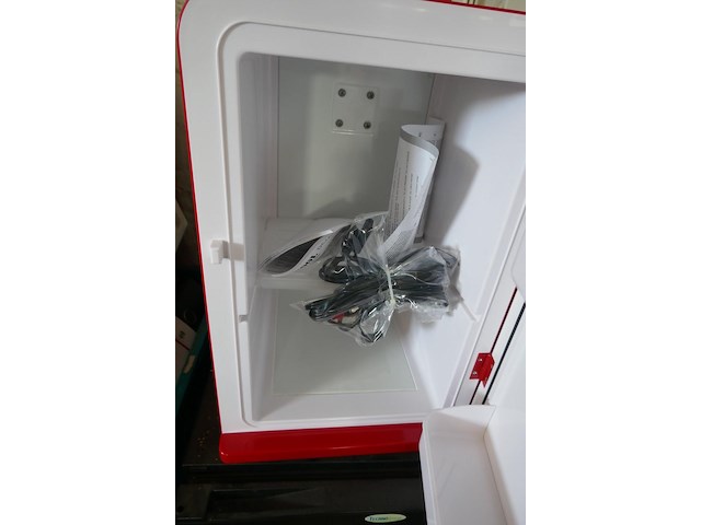 Mini bar + mini koelkast coca cola - - afbeelding 3 van  5