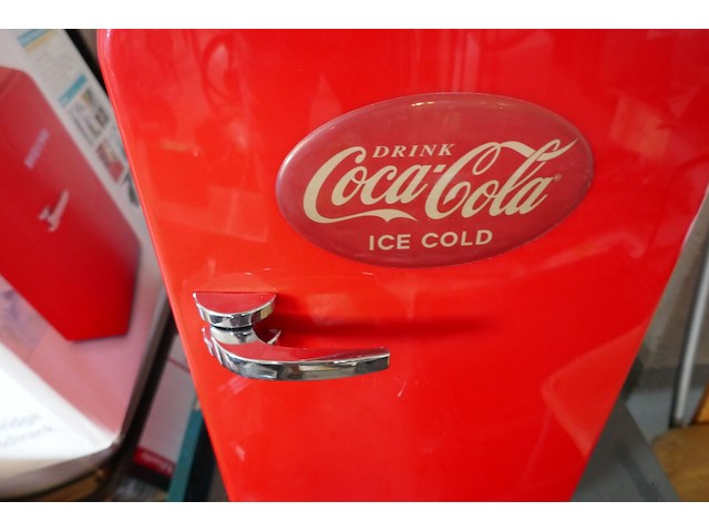 Mini bar + mini koelkast coca cola - - afbeelding 4 van  5