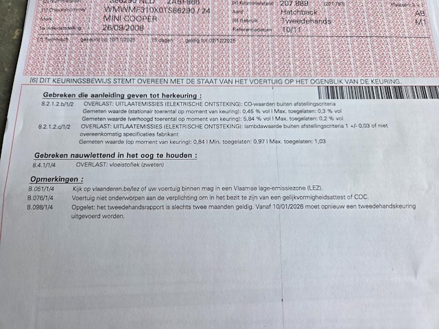 Mini cooper, 2008 - afbeelding 27 van  34