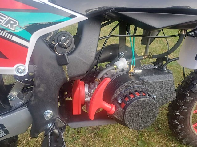 Mini crosser 49cc red - afbeelding 3 van  10