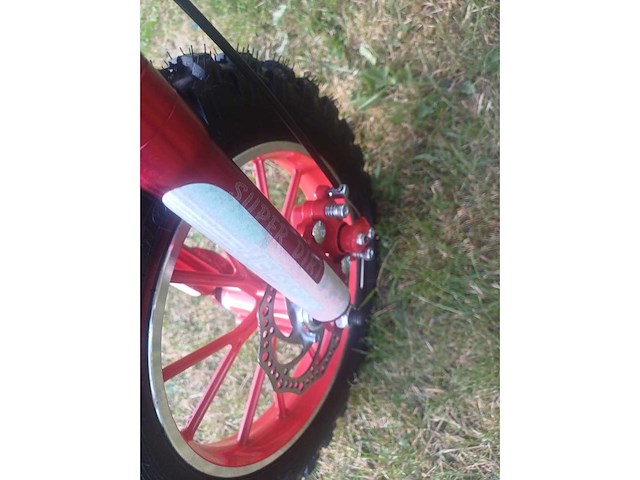 Mini crosser 49cc red - afbeelding 8 van  10