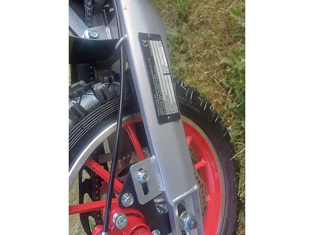 Mini crosser 49cc red - afbeelding 2 van  4