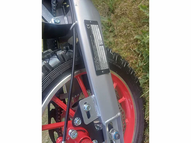 Mini crosser 49cc red - afbeelding 4 van  12