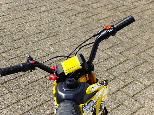 Mini crosser 49cc yellow - afbeelding 8 van  13