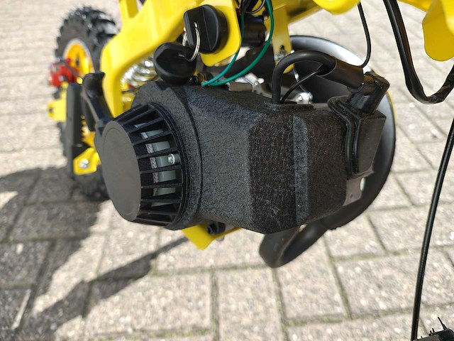 Mini crosser 49cc yellow - afbeelding 12 van  13