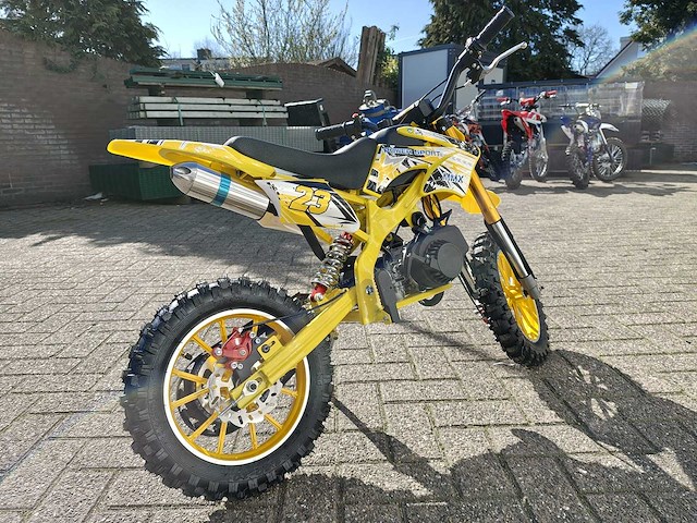 Mini crosser 49cc yellow - afbeelding 6 van  13