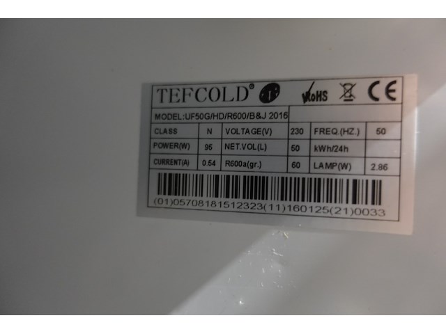 Mini diepvries tefcold - afbeelding 5 van  5