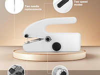 Mini draagbare elektrische naaimachine - afbeelding 2 van  6