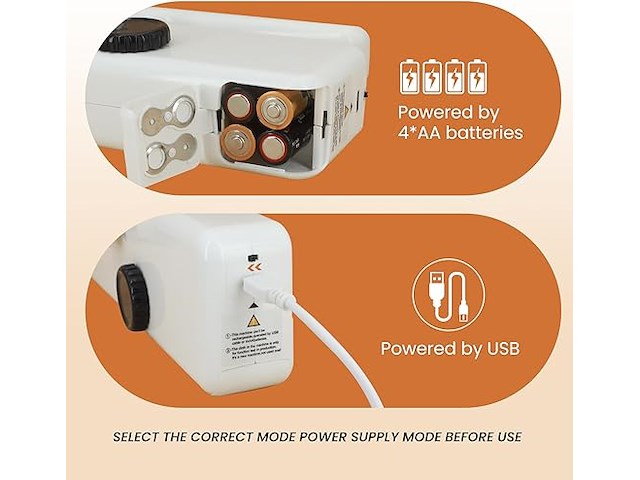 Mini draagbare elektrische naaimachine - afbeelding 3 van  6