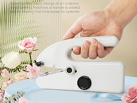 Mini draagbare elektrische naaimachine - afbeelding 4 van  6