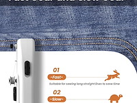 Mini draagbare elektrische naaimachine - afbeelding 6 van  6