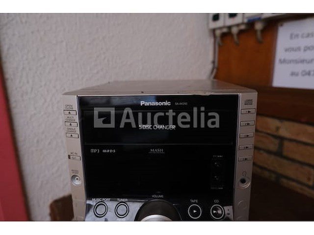 Mini hifi system panasonic sa-ak250 - afbeelding 3 van  8